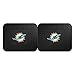 FANMATS NFL - Miami Dolphins 2 Rear Seat Utility Mats | Black | 14