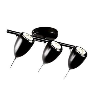 Plafondspotlicht Spoorverlichting modern 3-lichts spoorlicht voor bar keuken en eetkamer – verstelbare hoek…