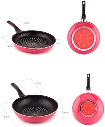 Kichen Art Cookware Set, KR Fry Pan28cm + KR Wok 28cm Set, Dishwasher Safe Cookware, Diamond Coating