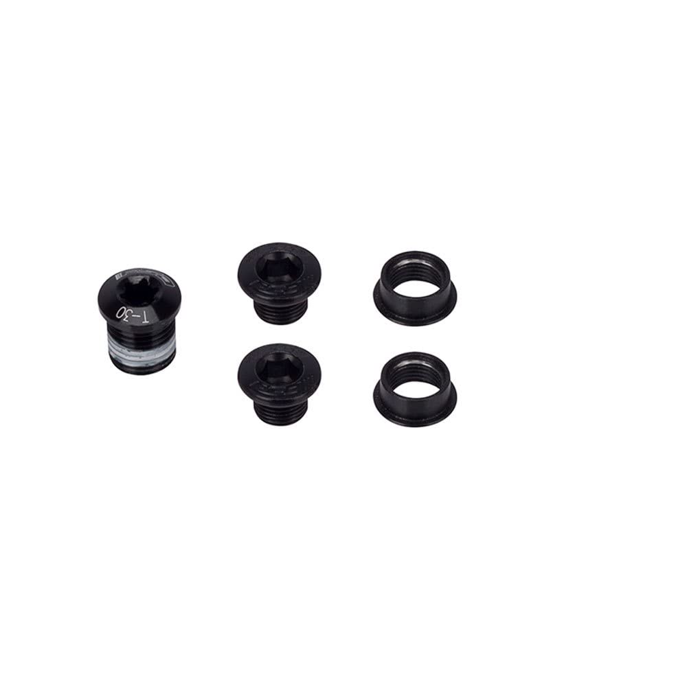X-BIONIC FSA Megatooth Chainring Bolt Kit - Black, N/A