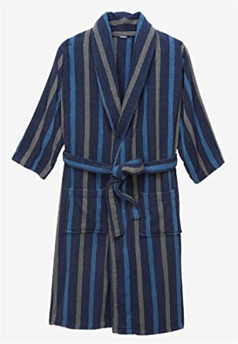 Kingsize Men's Big &amp; Tall Terry Bathrobe With Pockets