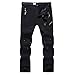 MAGCOMSEN Men's Outdoor Windproof Waterproof Soft Shell Fleece Lined Hiking Snowboard Ski Pants with Zip Pockets