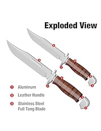 Mossy Oak, 2 piezas de cuchillo de caza con hoja fija