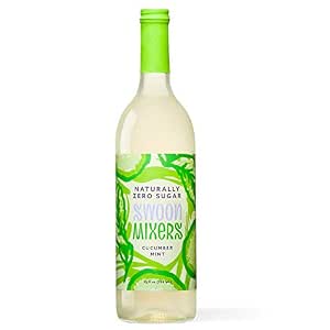 Be mixed cocktail mixer - cucumber mint glass 25floz (858344005102)