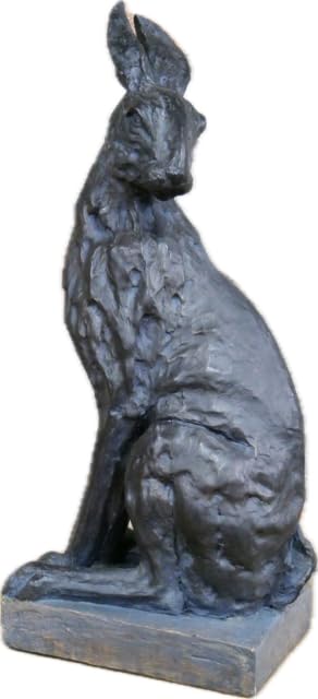 Venture Vehicles Ltd Elegant Resin Hare Figurine Ornament | Height: 48 cm