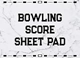 Bowling Score Sheet Pad: Bowling Score Sheet Book
