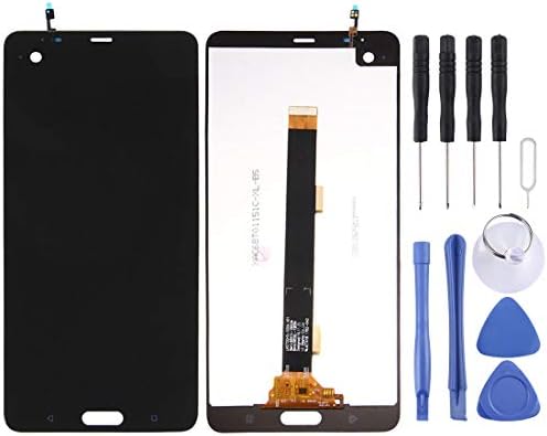 Lcd screen htc LCD Screen and Digitizer Full Assembly for HTC U Ultra (Black) (Color : Black)