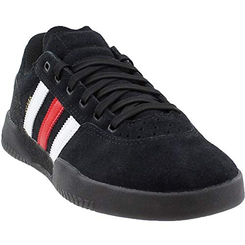 adidas City Cup Mens Fashion-Sneakers DB1086_7 - CBLACK,Scarle,FTWWHT