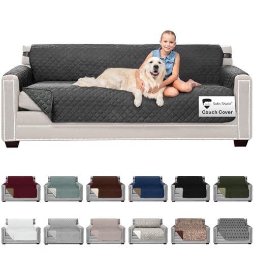 Sofa Shield Oversize Sofa Cover Charcoal