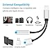 Headphone Jack Adapter for iPhone Dongle to 3.5mm Aux Earphone Splitter for iPhone Adaptor Convertor 2 in 1 Accessories Charging Audio Cables for iPhone X/XS Max XR 8/8Plus 7/7Plus Support for all iOSthumb 3