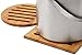 Bamboo Trivet - 2 Piece Set - Wood Trivets Set Eco Friendly Heat Resistant Pot Coasters Protects Counters, Tables