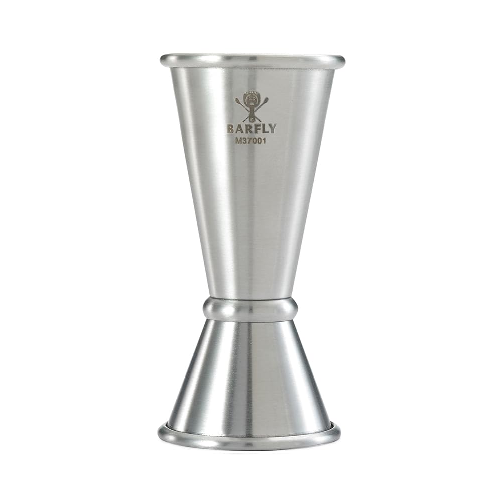 Barfly Japanese Style Jigger, Stainless Steel, 20 ml x 40 ml