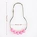 Amazer Shower Curtain Hooks, Decorative Shower Curtain Hooks, Colorful Shower Curtain Hooks, Rustproof Stainless Steel Shower Hooks for Bathroom Shower Curtain-Set of 12