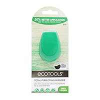 Ecotools Cruelty Free and Eco Friendly Total Perfecting Blender Sponge, Made with Recycled and Sustainable Materials, 1 Count