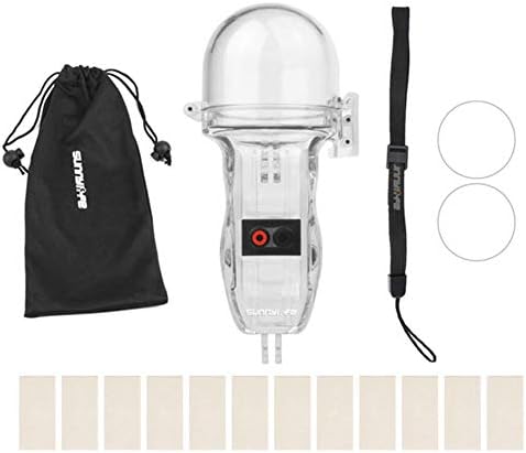perfecthome 60 Meters Waterproof Case Diving Shell Housing for DJI OSMO POCKET, Underwater Hard Shell for Surfing Swimming Photo Video Camera Deep Snorkeling Gear