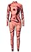 Women's Halloween Bodysuit Cosplay Costume Bone Print Skinny Jumpsuits Stretch Funny Adult Zipper Catsuit