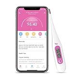 Femometer basal Thermometer for Ovulation, Temperature Tracking for TTC, Accurate and Fast Readings Fertility Monitor