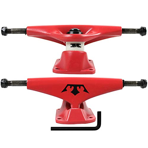 Krown Skateboard Trucks 5.0" Red