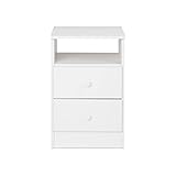 Prepac Astrid Simplistic Nightstand Side Table with