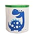 HIYAGON Storage Bin,Cube Hamper Box for Kids Toys Animal Theme Decor Perfect for Home,Office(Blue Dinosaur)