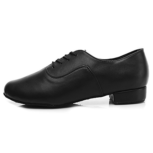 DKZSYIM Men's Latin Dance Shoes Professional Ballroom Tango Waltz - Main Image