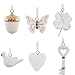 Hallmark 4995QHX1101 Miniature Wedding Set Keepsake Christmas Ornaments
