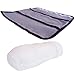 Seat Belt Pillow for Kids by Cuddles | Child Seatbelt Shoulder Pad Cover for Booster & Car Seat Accessories| Toddler Safety Strap Head & Neck Support Travel Cushion, Washable Headrest Gray Boys Girls