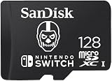 SanDisk microSDXC 128GB Fortnite Skull Trooper for Nintendo Switch UHS-I V30 view 4