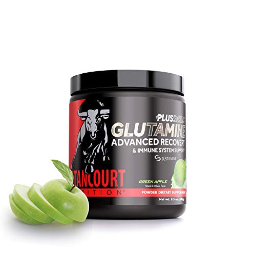 Betancourt Nutrition Glutamine Plus Dietary Supplement, Green Apple, 240 Gram
