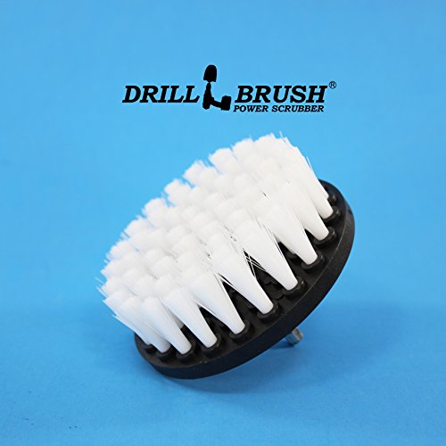 Cleaning Tools Brushes 4 inch Drill Brush Soft Bristle White Quick