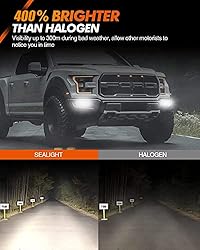 SEALIGHT 9145/9140/H10 LED Fog Lights Bulbs or