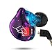 KZ ZST Dynamic Hybrid Dual Driver in Ear Earphones (Colorful Without Mic)