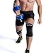 TELALEO Knee Sleeves (1 Pair), 7mm Thick Compression Knee Braces Offer Strong Support for Heavy-Lifting, Squats, Gym and Other Sports-L