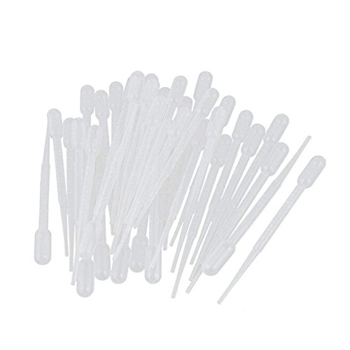 200 Pack 5ML Plastic Transfer Pipettes Disposable Graduated Pipettes Eye Dropper for Essential