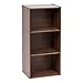 IRIS USA TSB-DB 3-Tier Basic Wood Bookcase Storage Shelf, Brown