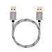 USB Cable Male to Male 1.5 ft, SNANSHI USB to USB Cable Nylon Braided Cable Aluminum Shell for Data Transfer Hard Drive Enclosures, Laptop Cooling Pad, Modems, Cameras and More