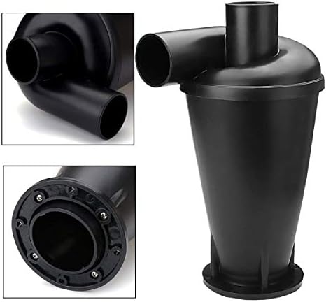 AIFONE Cyclone Generation Turbocharger DIY Powder Dust Collector Filter Flange Base Sink Rubble Trickle Sprinkle Strain Detritu Percolate Dot Disperse Separate 1PCs