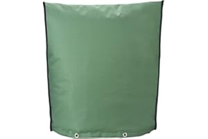 QUOYIYO Outdoor Backflow Preventer Insulation Cover，Insulated Pouch for Winter Pipe Freeze Protection Sprinkler Valves in Snow or Sun Exposure, Waterproof Sprinkler Valve System Cover (16 " W x 20 " H, Green)