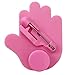 LulaClips Baby Car Seat Harness Clips (2-Pack) - Hold Buckles Open, Prevent Twisting Straps and Save Time - Easy to Install, Childproof Locking Pin - Fit All Car Seats and Carriers, Pink