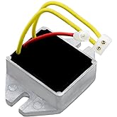 394890 845907 Voltage Regulator 691185 393374 for Briggs &amp; Stratton Engine | Ruma 12 volt 797182 797375 voltage rectifier for GT235E GT235 LA140 LA150 LA155 and more, for husqvarna craftsman Cub Cadet