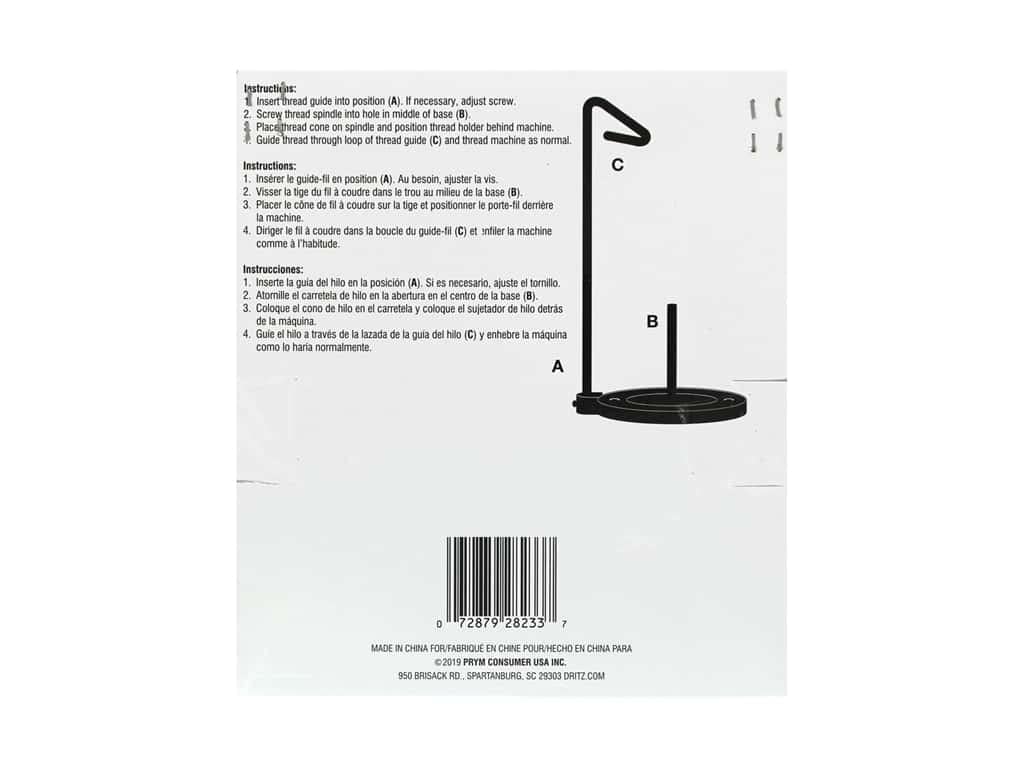 Dritz 896 Cone Thread Holder, Heavy Duty, Single, Silver