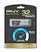 PNY 32GB USB 3.0 Flash Drive Elite Turbo Attache 3 (Five Pack) Model P-FD32GTBOP-GE Bundle with (2) Everything But Stromboli Lanyard