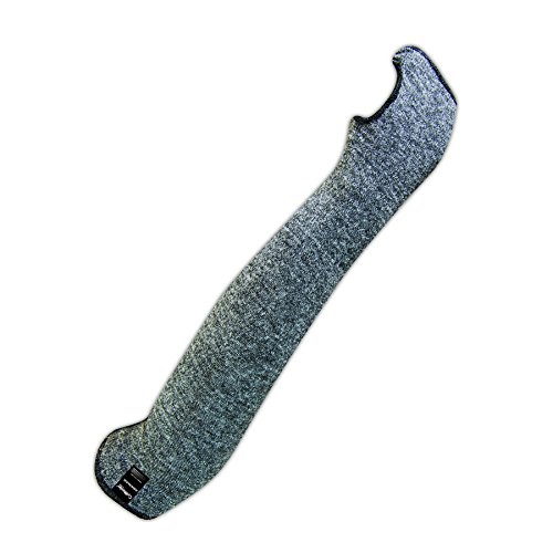 Magid Glove & Safety AXB243ST-AMZN  CutMaster  Sleeves with Thumb Slot, Cut Level 3, Aramax, Standard, Black