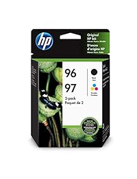 HP 96 cartuchos de tinta negra y 97 de tres colores originales, 2 cartuchos (C9353FN)