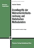 Image de Grundbegriffe Der Wahrscheinlichkeitsrechnung Und Statistischen Methodenlehre (German Edition)
