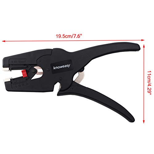 Ferrule Crimping Tool Kit,Knoweasy 6-4A Ferrule Crimper and 2 in 1 Wire Stripping Tool Cutting 5-20mm/(0.25-0.75inch) with 1200PCS Wire Terminals - Thumbnail 5