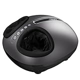 Naipo Foot Massager Shiatsu Massage with Heat, Deep Kneading Rolling Air Compression and Adjustable Intensity for Stress Relief in Home