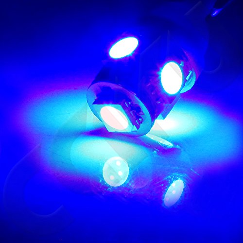 10 Pack T10 194 Twist Lock Bulbs – Wedge Base Dash Light Replacement For Cars, Trucks, Boats, Instrument Panel
