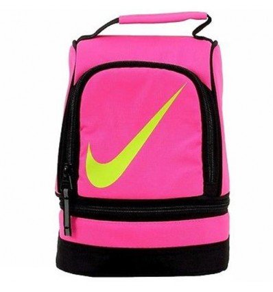 Nike insulated tote lunch bag neon pink color