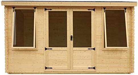 Waltons Est 1878 Garden Log Cabin Home Office Traditional